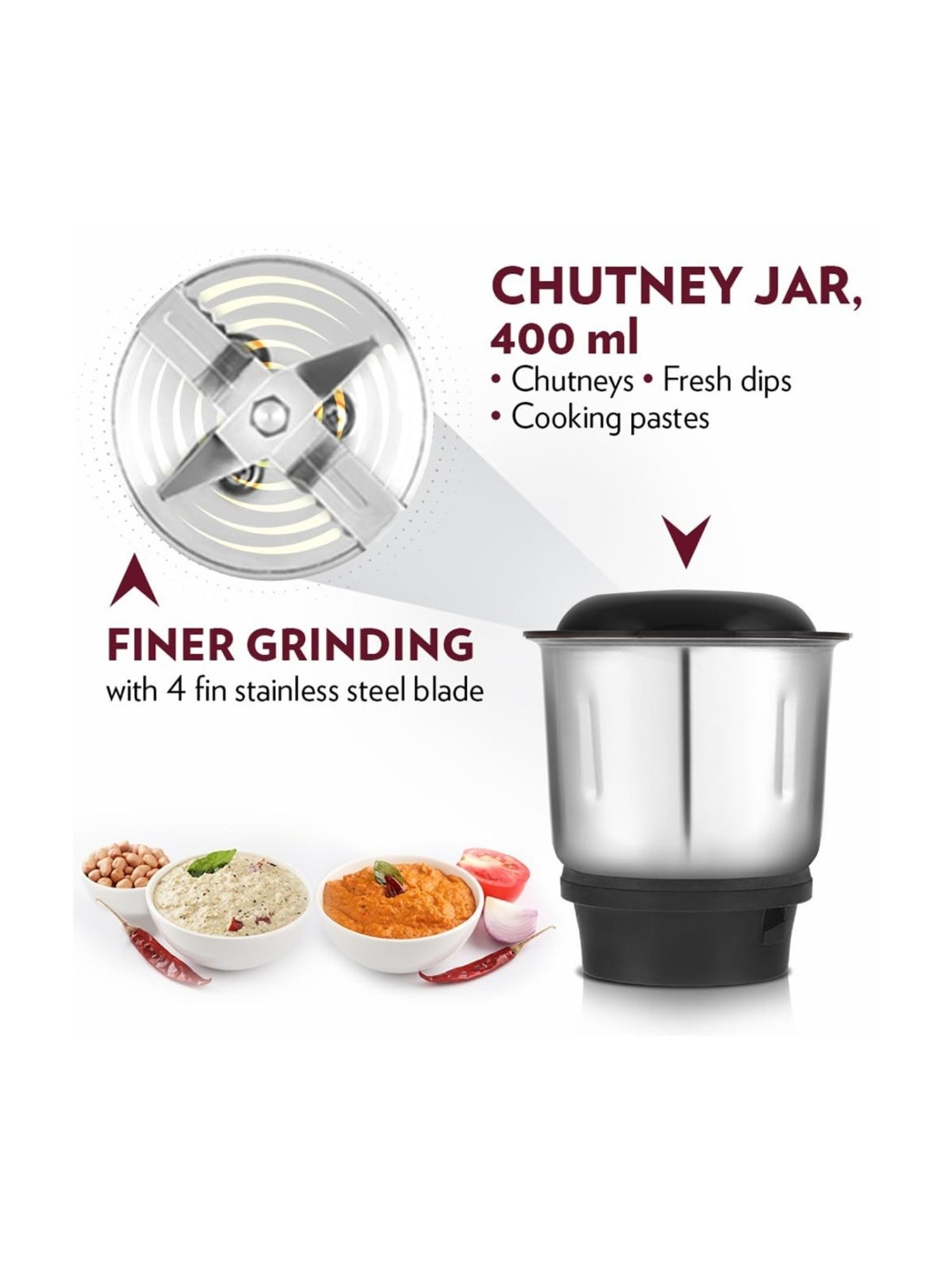 BLACK+DECKER BXCJ0101IN Citrus Juicer 30 Watt 1L (White)