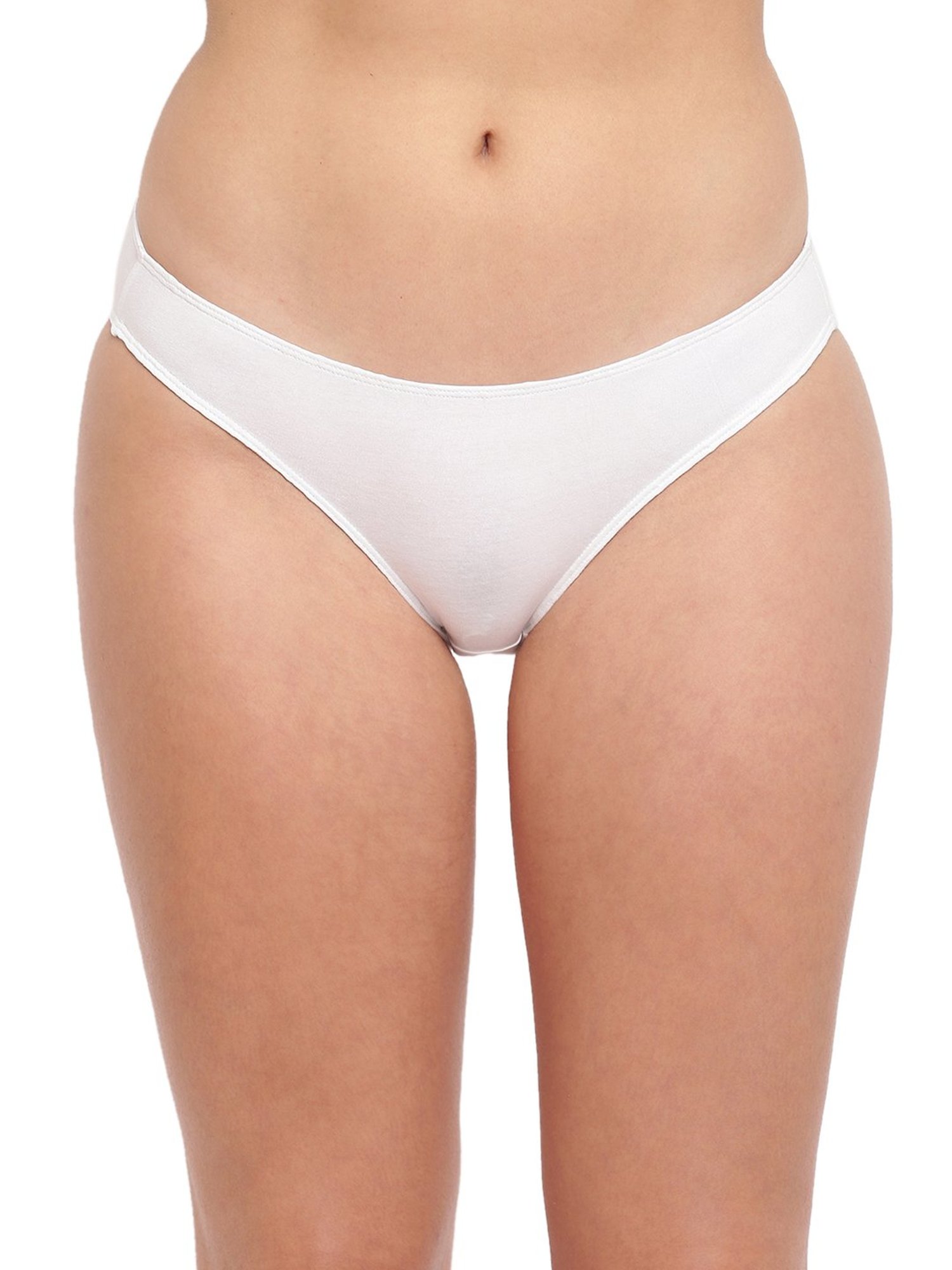 BASIICS by La Intimo White Bikini