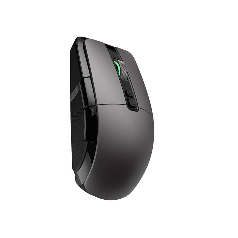 Xiaomi Ergonomic Design, Cool Exterior Wired/ 2.4Ghz Wireless 2 Modes  RGB 7200DPI  6-button Mouse  For Office And Game - Black