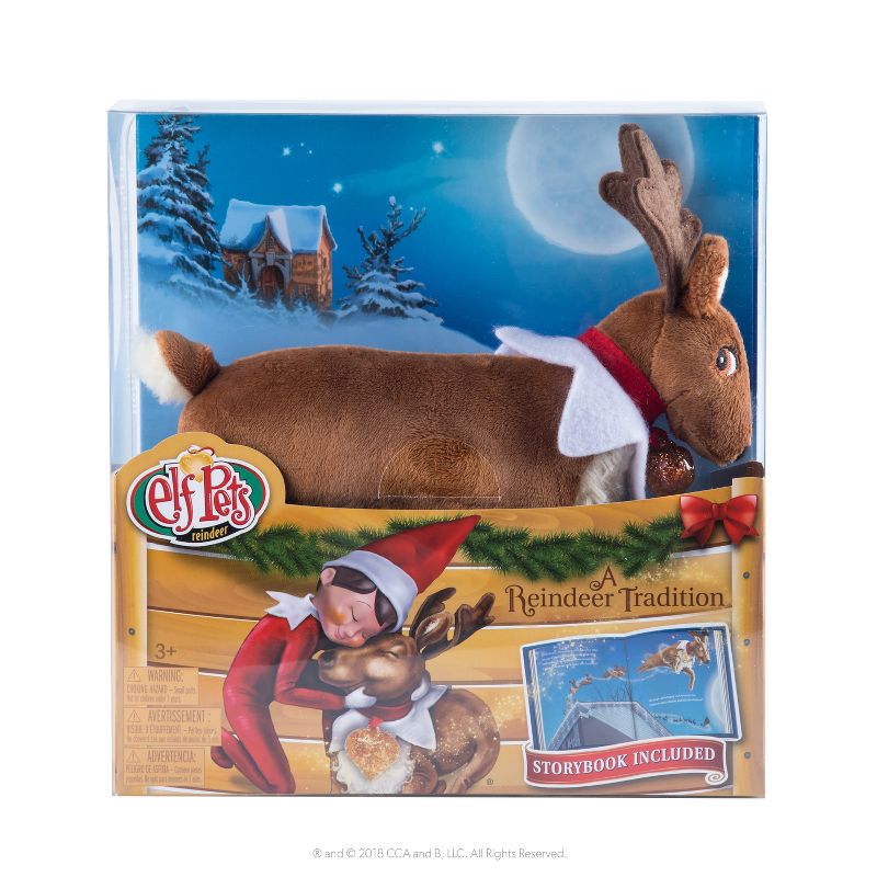 Elf Pets: A Reindeer Tradition - by Chanda A. Bell (Hardcover)