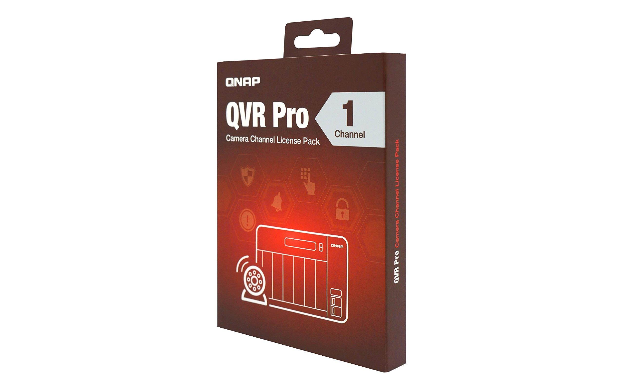 QNAP LIC-SW-QVRPRO-1CH QNAP QVR Pro 1 Channel License (QVR Pro Gold is Required)