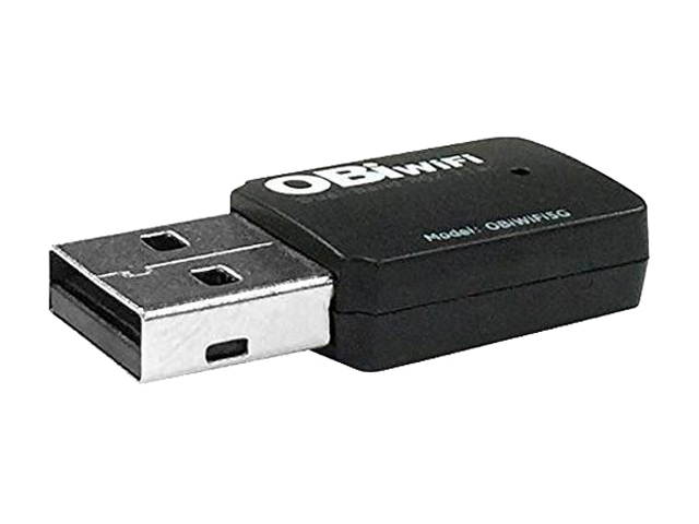 Polycom Obihai OBiWiFi5G 2.4/5GHz Wireless 802.11AC Adapter for OBi200, OBi202, OBi1022, OBi1032, OBi1062 VoIP Phone and Device