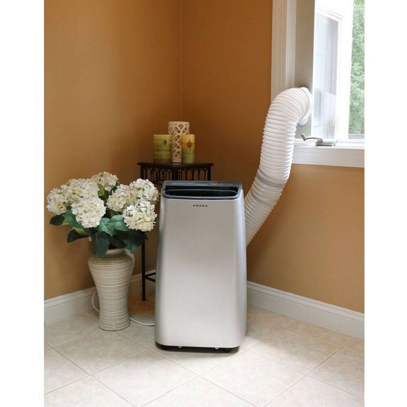 Sunpentown 12000-BTU Portable Air Conditioner with Heater White