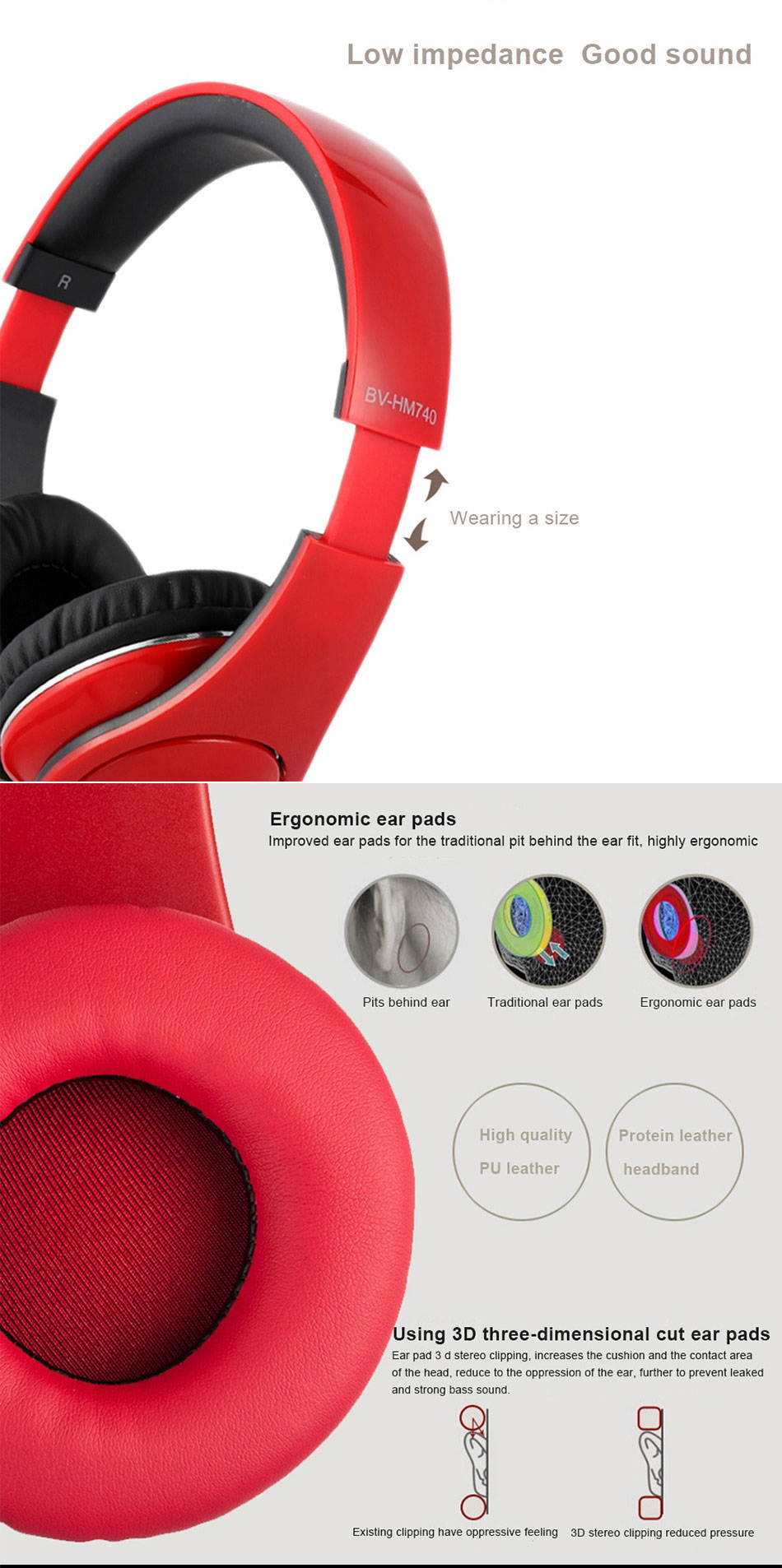 HM740 Gaming Headset Enhanced Bass Sound 1.2m Wired Headphone Noise Cancelling Earphones with Hidden MIC for Iphone Android MP3