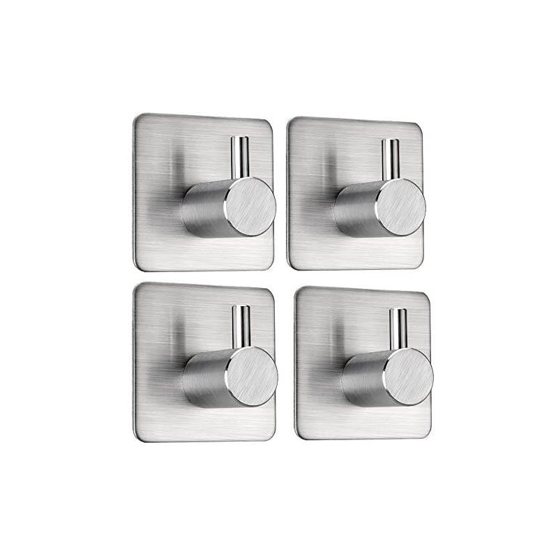 Small Wire Hooks Mega Pack, White, 28-Hooks, 32-Strips, Organize Damage-Free