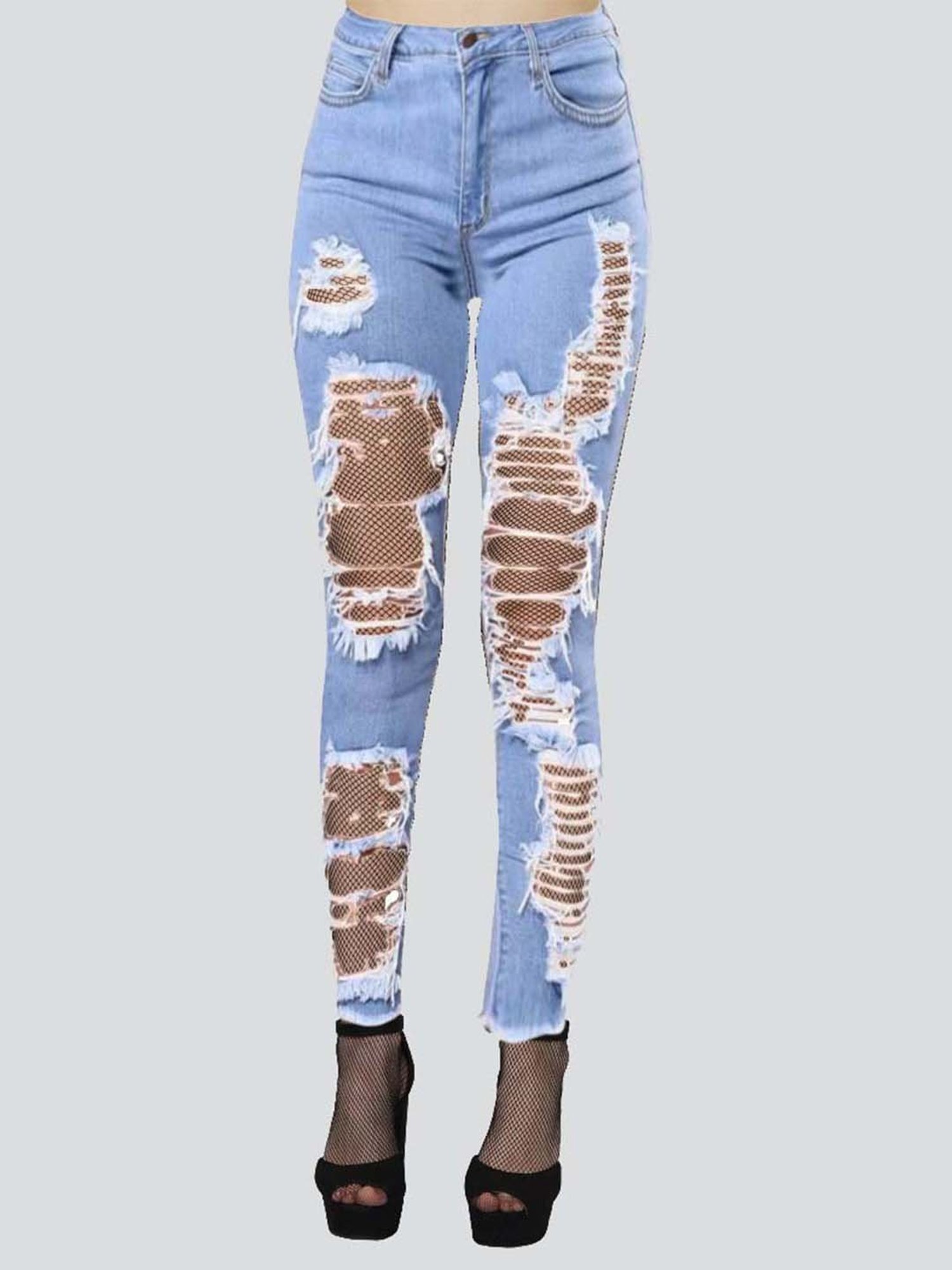 Da Intimo White Lace Stockings