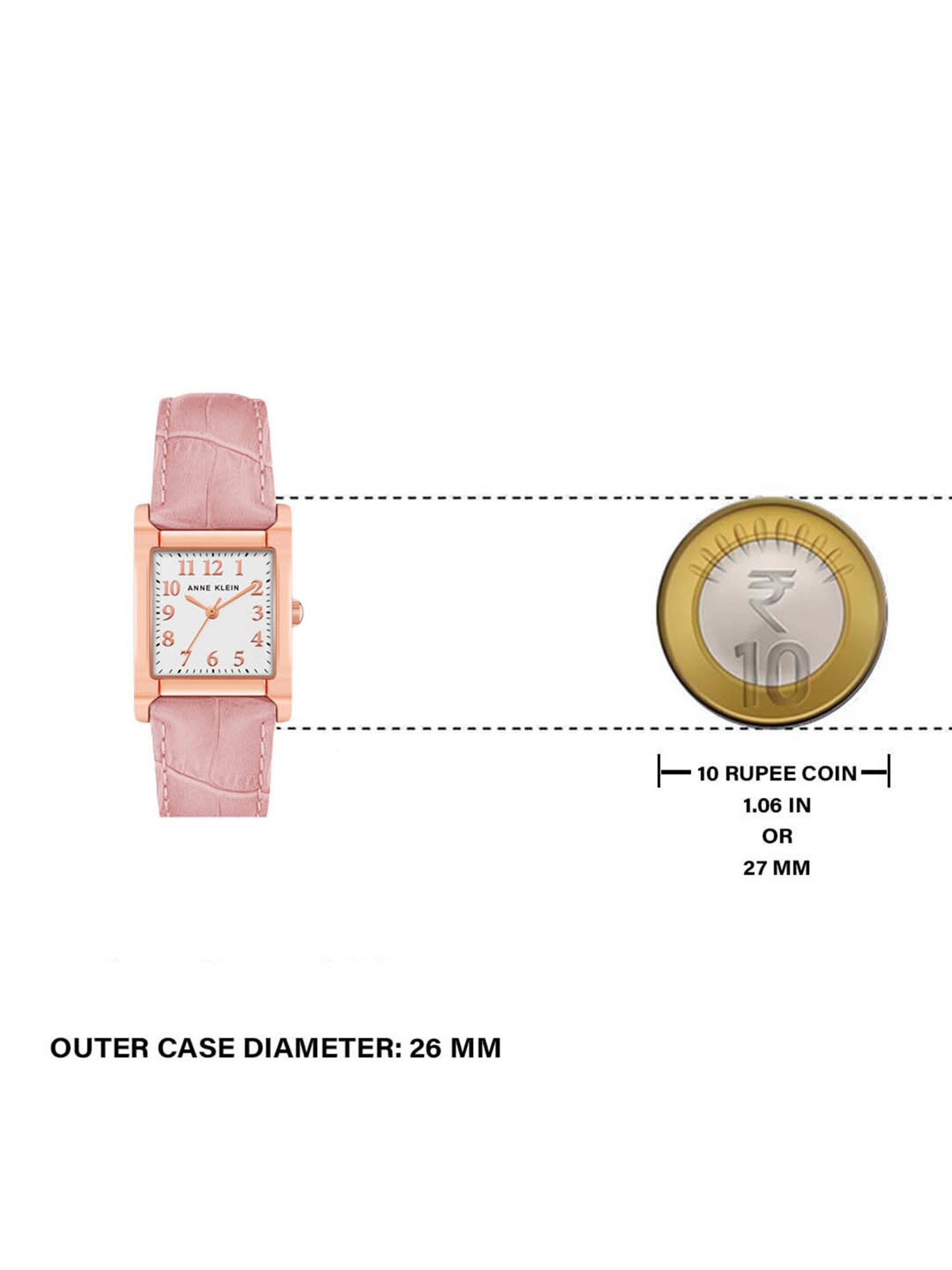 Anne Klein NDAK3888RGPK Analog Watch for Women