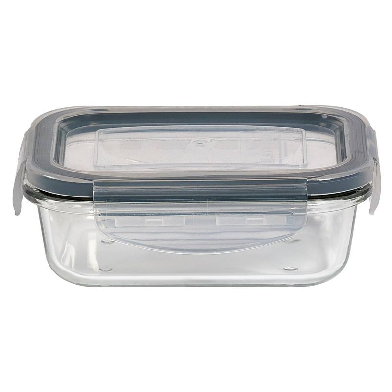Mason Craft & More 24oz Set of 3 Rectangular Food Storage Containers with Lids