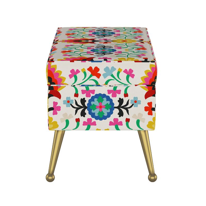 Jayda Storage Bench with Splayed Alejandra - Opalhouse™