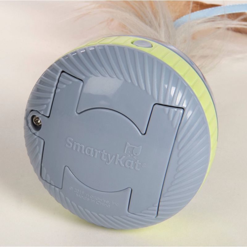 SmartyKat Silly Spinner Electronic Light & Motion Cat Toy