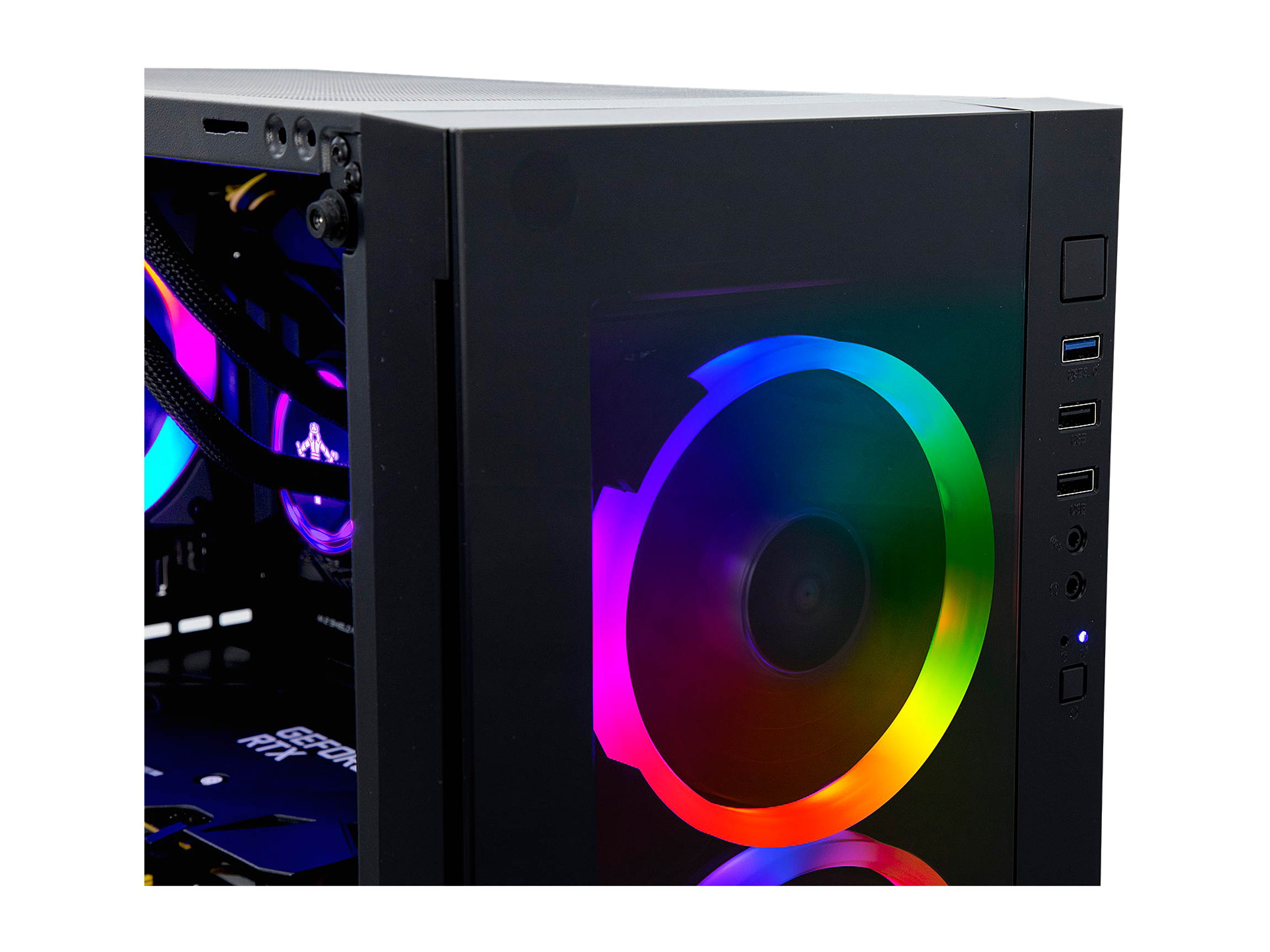 Yeyian Gaming Desktop Katana X01 YPB-KAT-X01 Intel Core i7 10th Gen 10700KF (3.80 GHz) 16 GB DDR4 1 TB NVMe SSD NVIDIA GeForce RTX 3060 Ti Windows 10 Home 64-bit