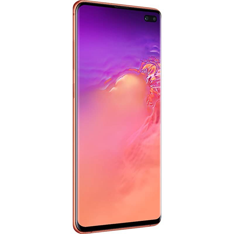 Galaxy Cellphone - S10+ Plus AT&T Factory Unlock (Flamingo Pink, 128GB)