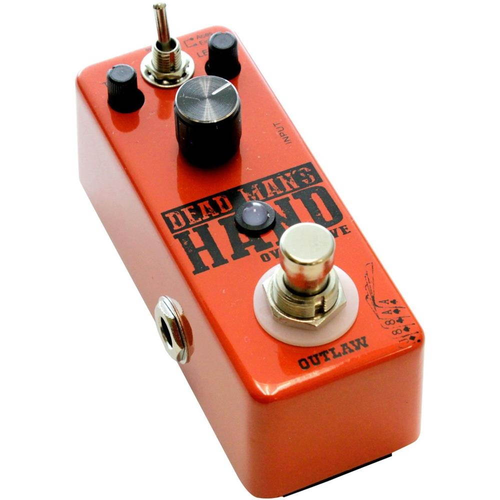 Outlaw Effects Dead Man's Hand Guitar Overdrive Pedal