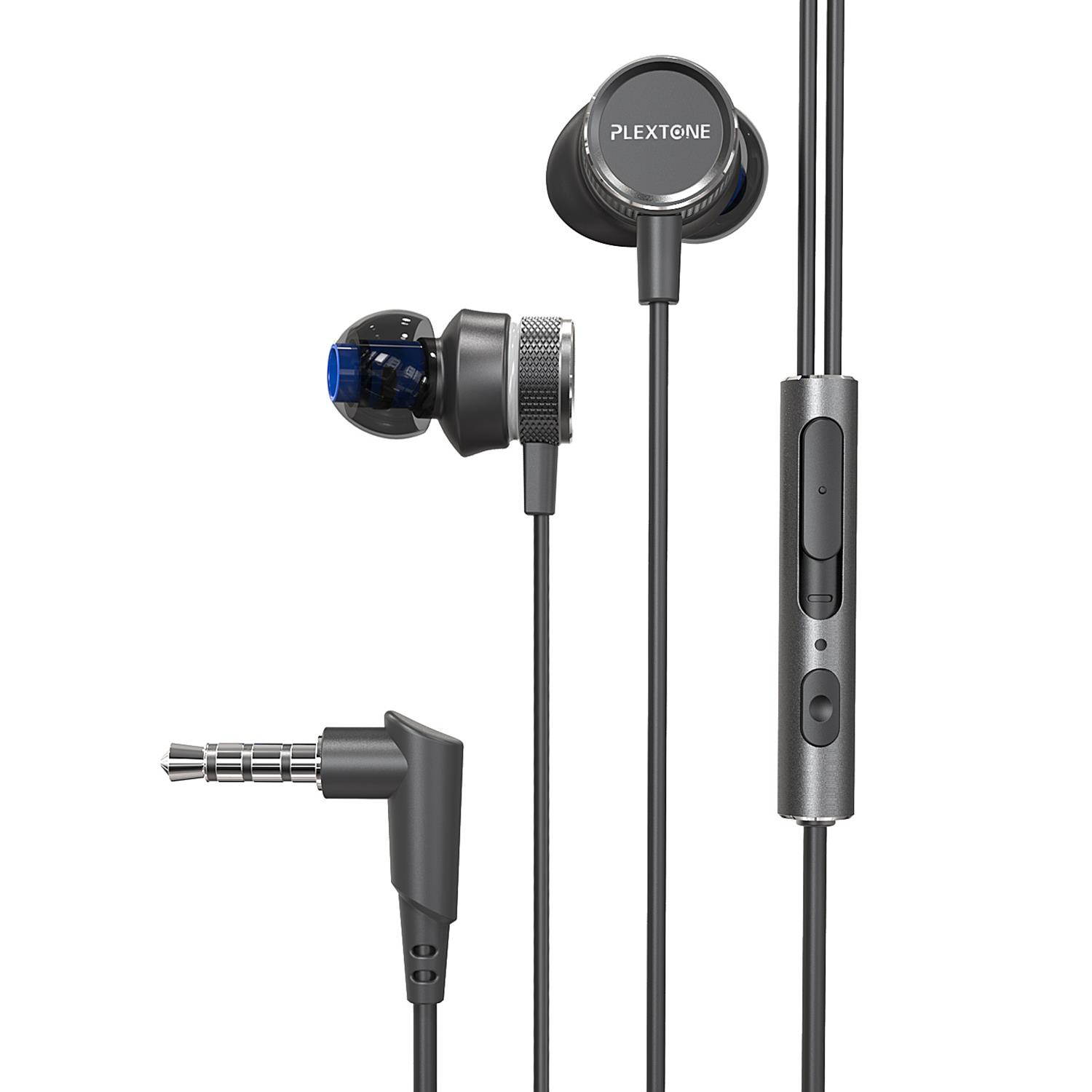 G15 In-Ear Metal Wired Gaming Earphone with Noise-Reducing Microphone Gaming Headset for Mobile Phone Games