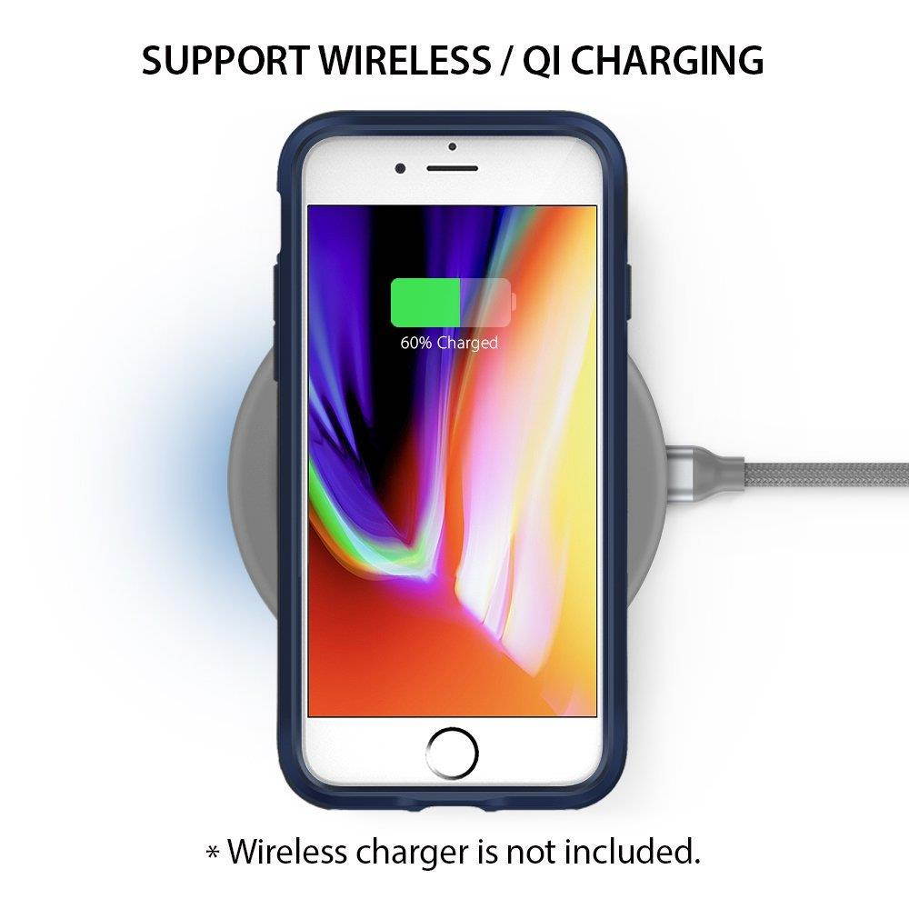 Apple iPhone 8 Case, Ringke [WAVE] Dual Layer Heavy Duty Shockproof PC TPU Protective Cover for iPhone 7 / iPhone 8 - Coastal Blue