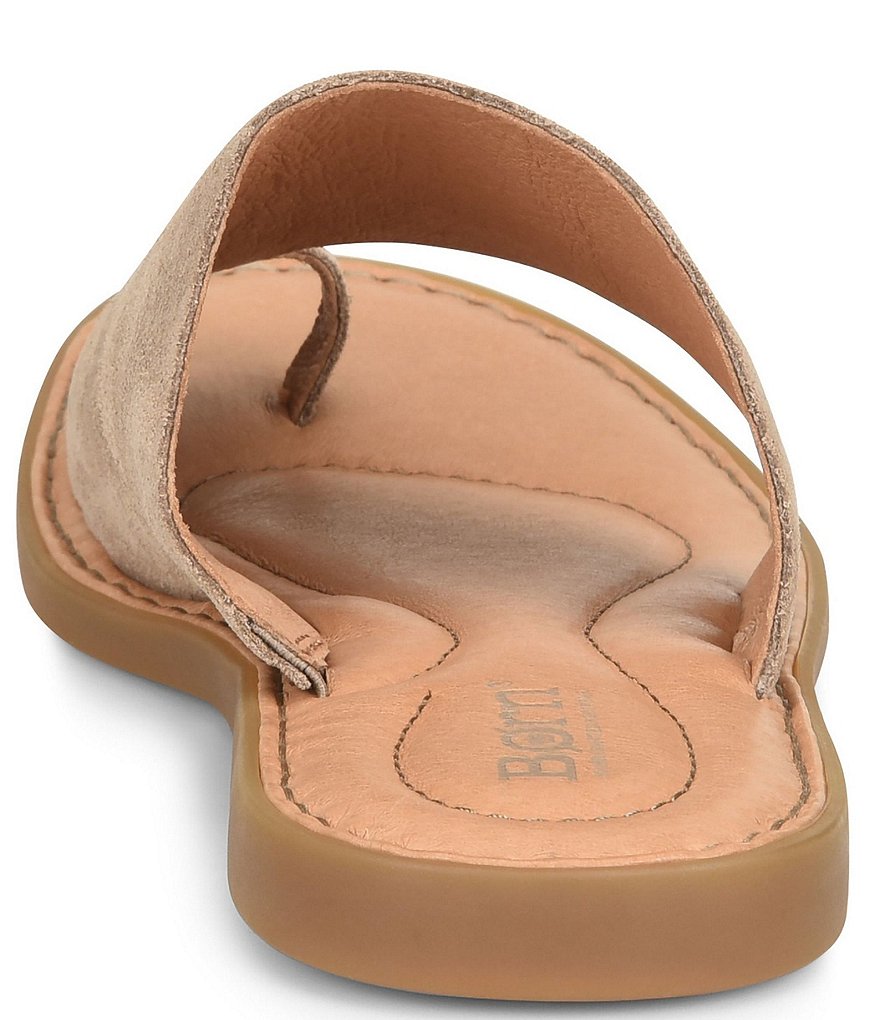 Born Inti Leather Toe Ring Sandals