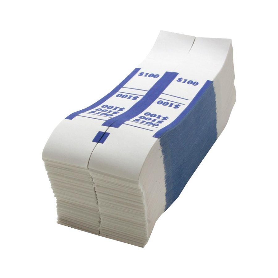 Sparco Bill Strap 100 1000/PK White/Blue BS100WK