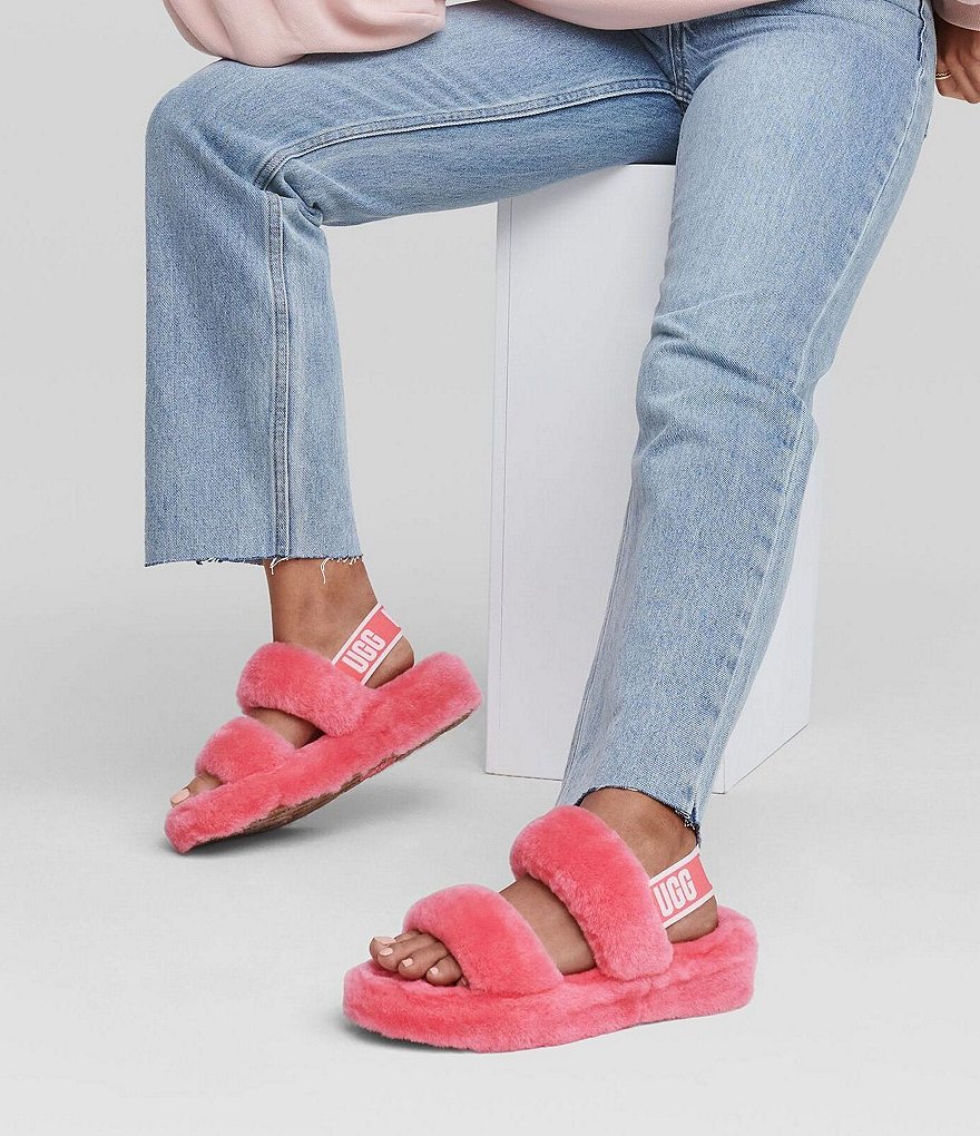 UGG&reg; Oh Yeah Fur Slides