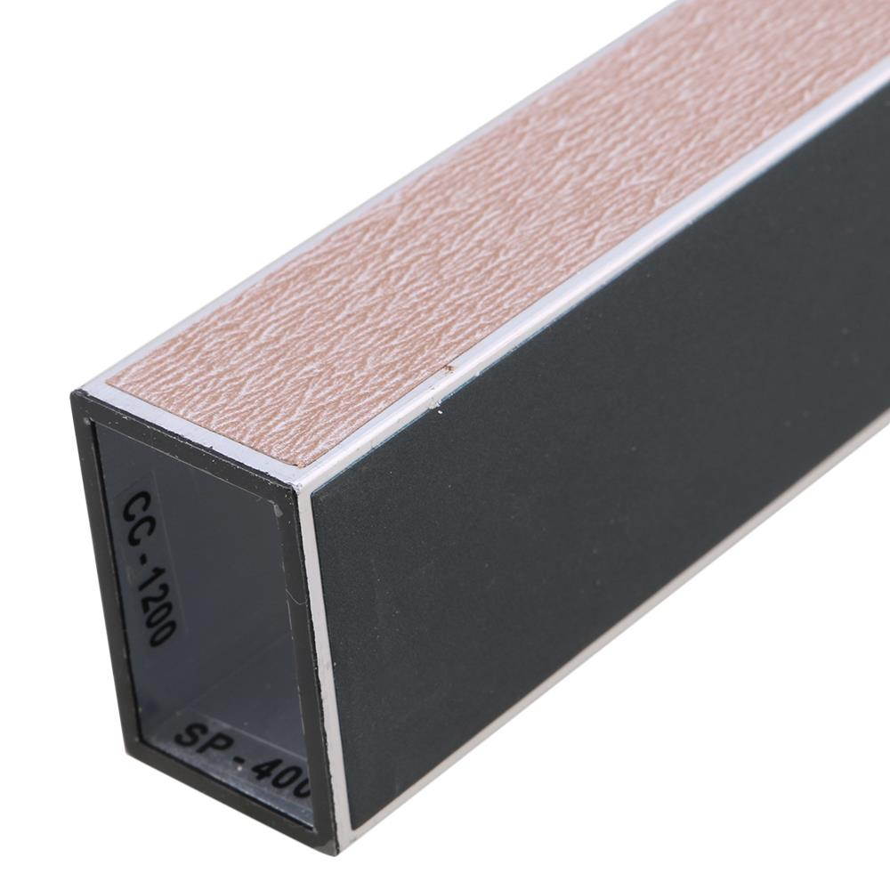 BQLZR 14.8x2.4x3.7cm Black Guitar Bass Luthier Tool Fret leveling Beam Lever