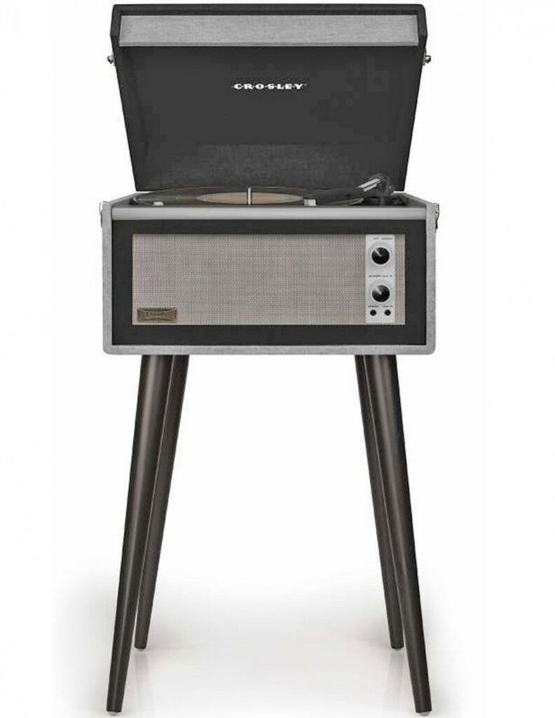 Crosley CR6233D-BK Bermuda Turntable with Bluetooth - Black