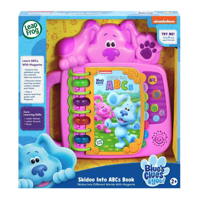 LeapFrog Blue's Clues & You! Skidoo with Magenta ABC Book