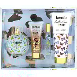 EAU DE PARFUM SPRAY 3.4 OZ & BODY LOTION 6.8 OZ & BODY GLOW OIL 2.5 OZ & EAU DE PARFUM SPRAY 0.33 OZ MINI