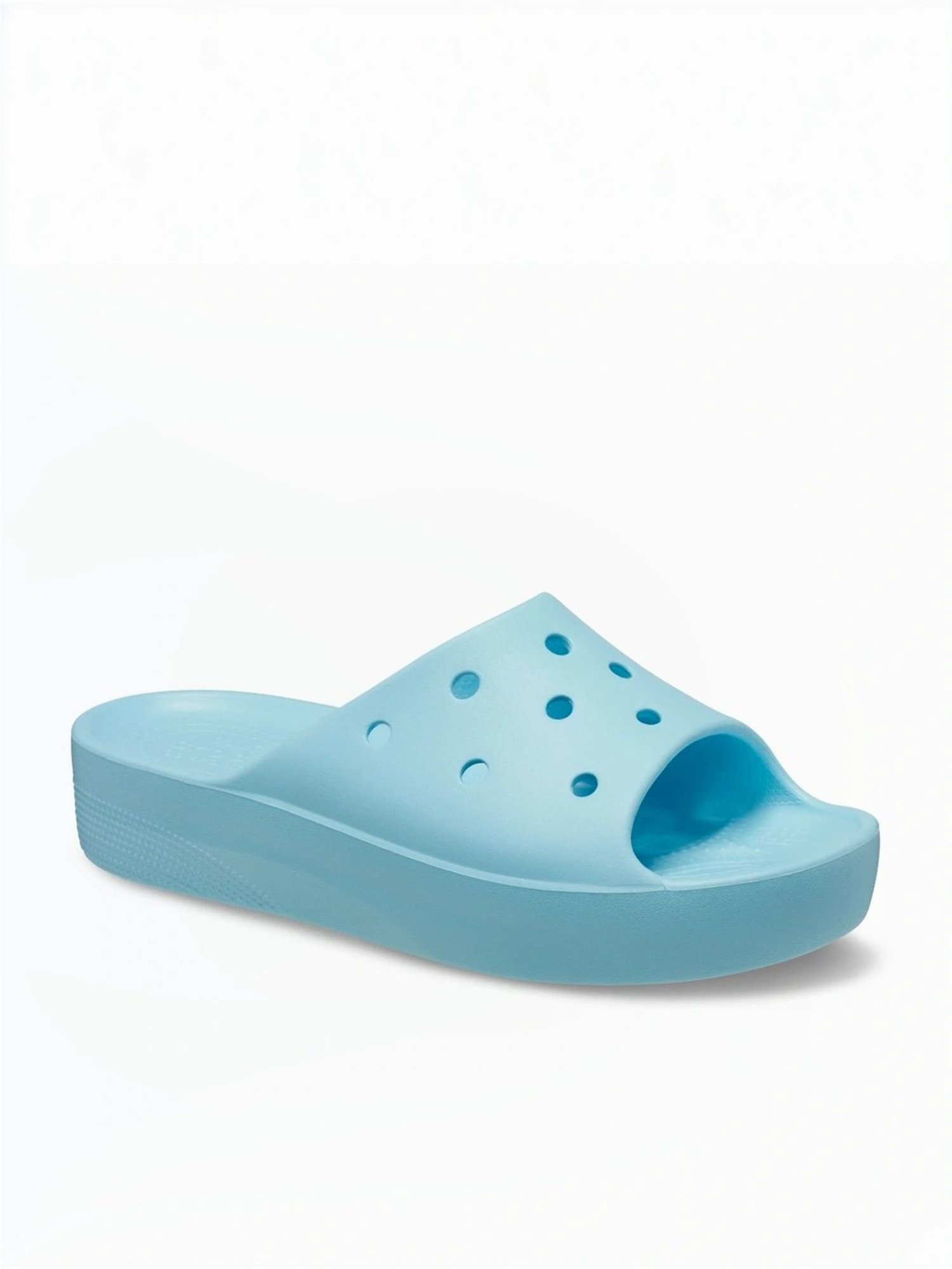 Crocs Women's Classic Blue Slides