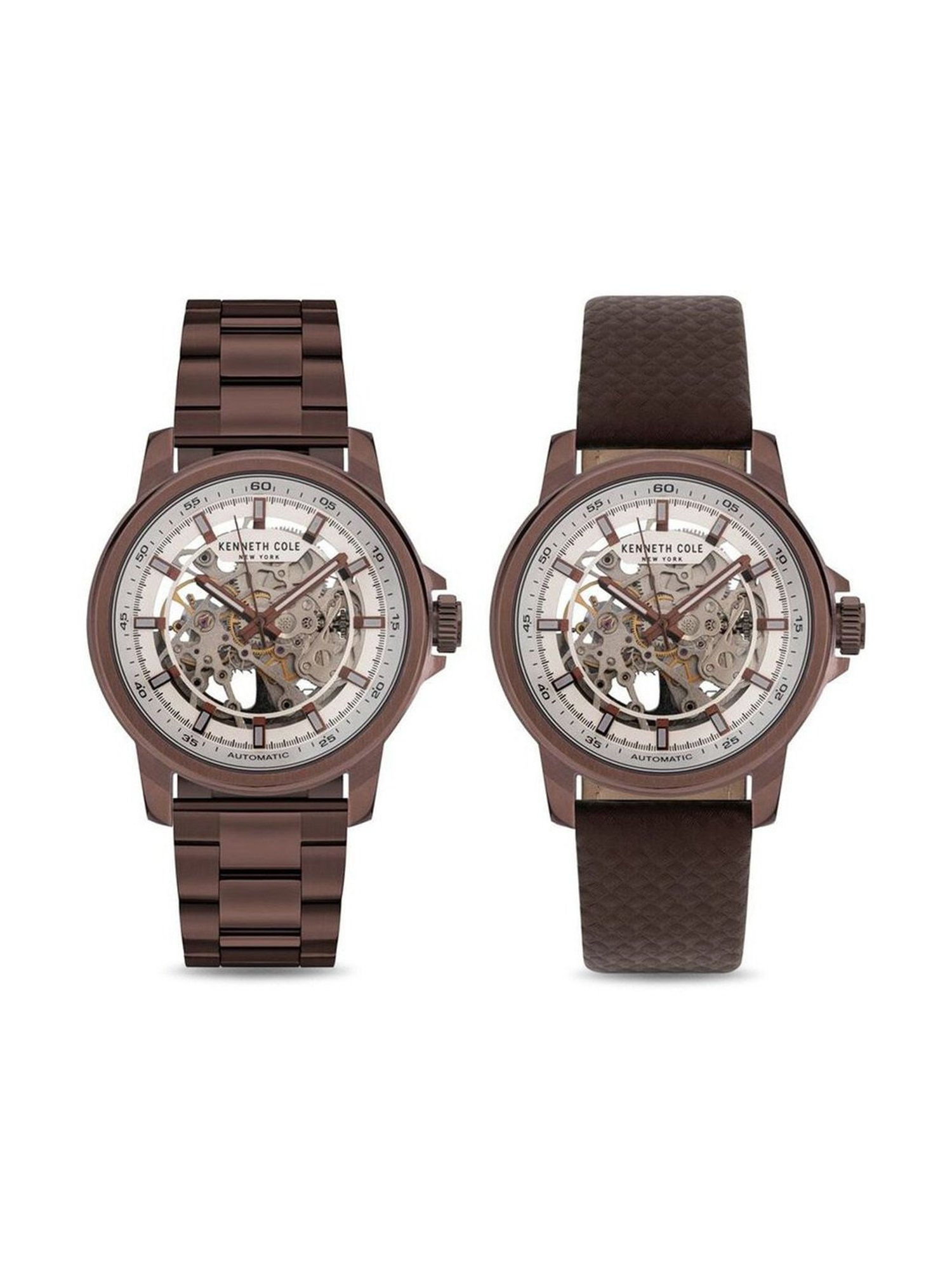 Kenneth Cole NEKCWGL2104102MN Analog Watch with Extra Strap for Men