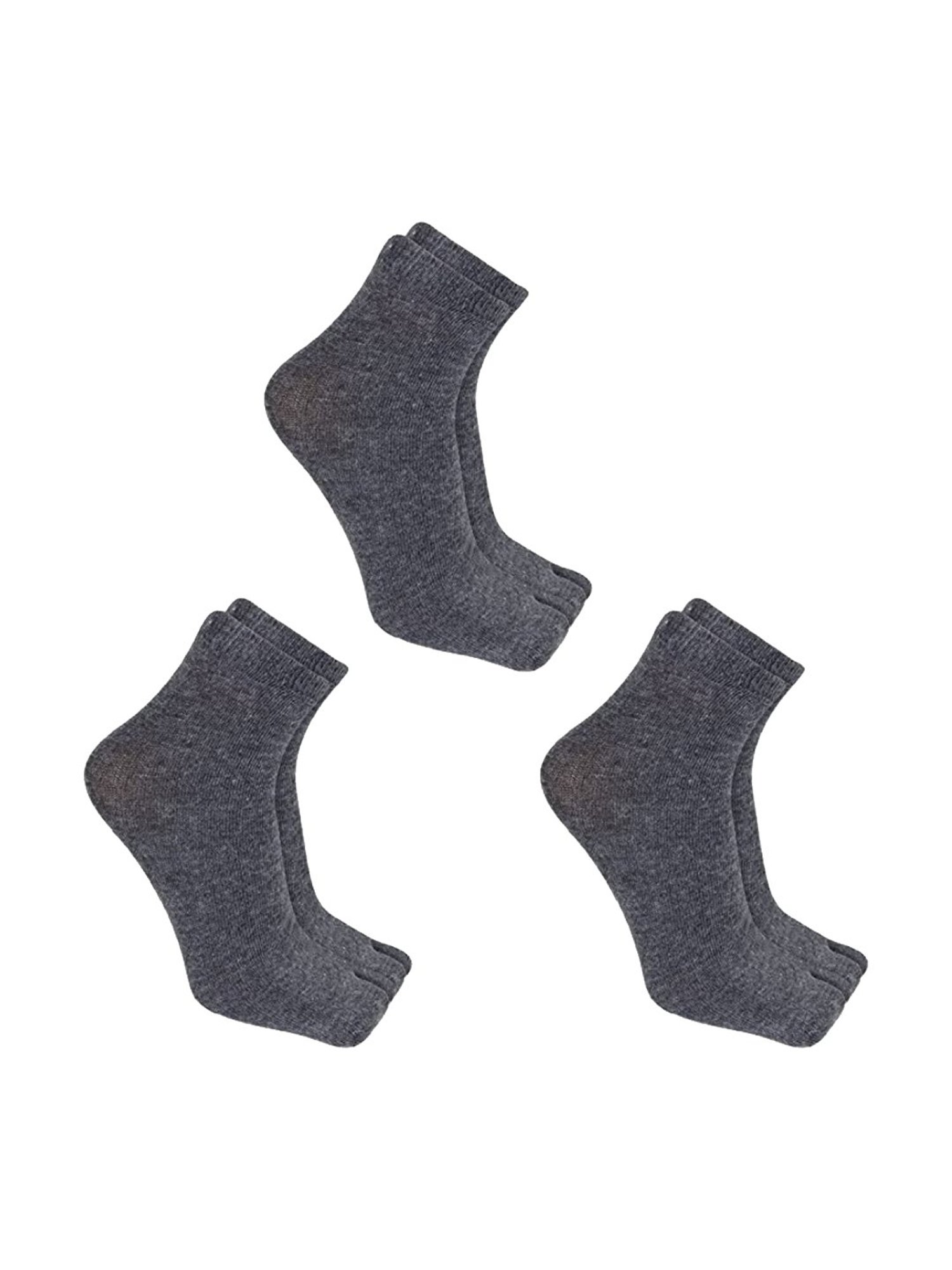 Sokker Grey Socks - Pack of 3