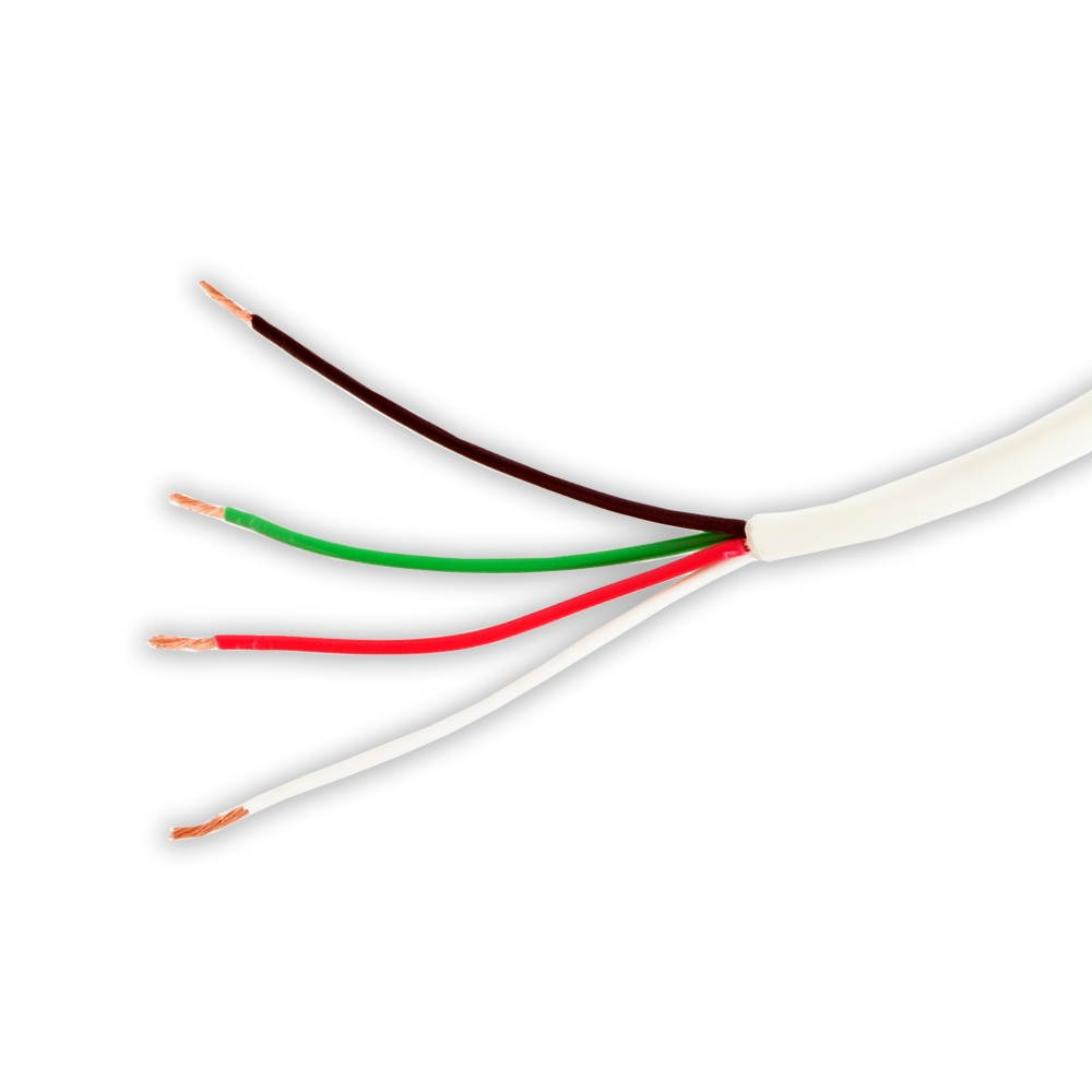 Theater Solutions TS6DV Speaker Selector Box Dual Input and 500 Feet 4 Conductor 16 Gauge CL3 Wire