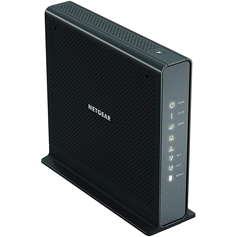 Nighthawk AC1900 (24x8) DOCSIS 3.0 WiFi Cable Modem Router Combo For XFINITY Internet & Voice (C7100V) Ideal for Xfinity Internet and Voice services (Renewed)