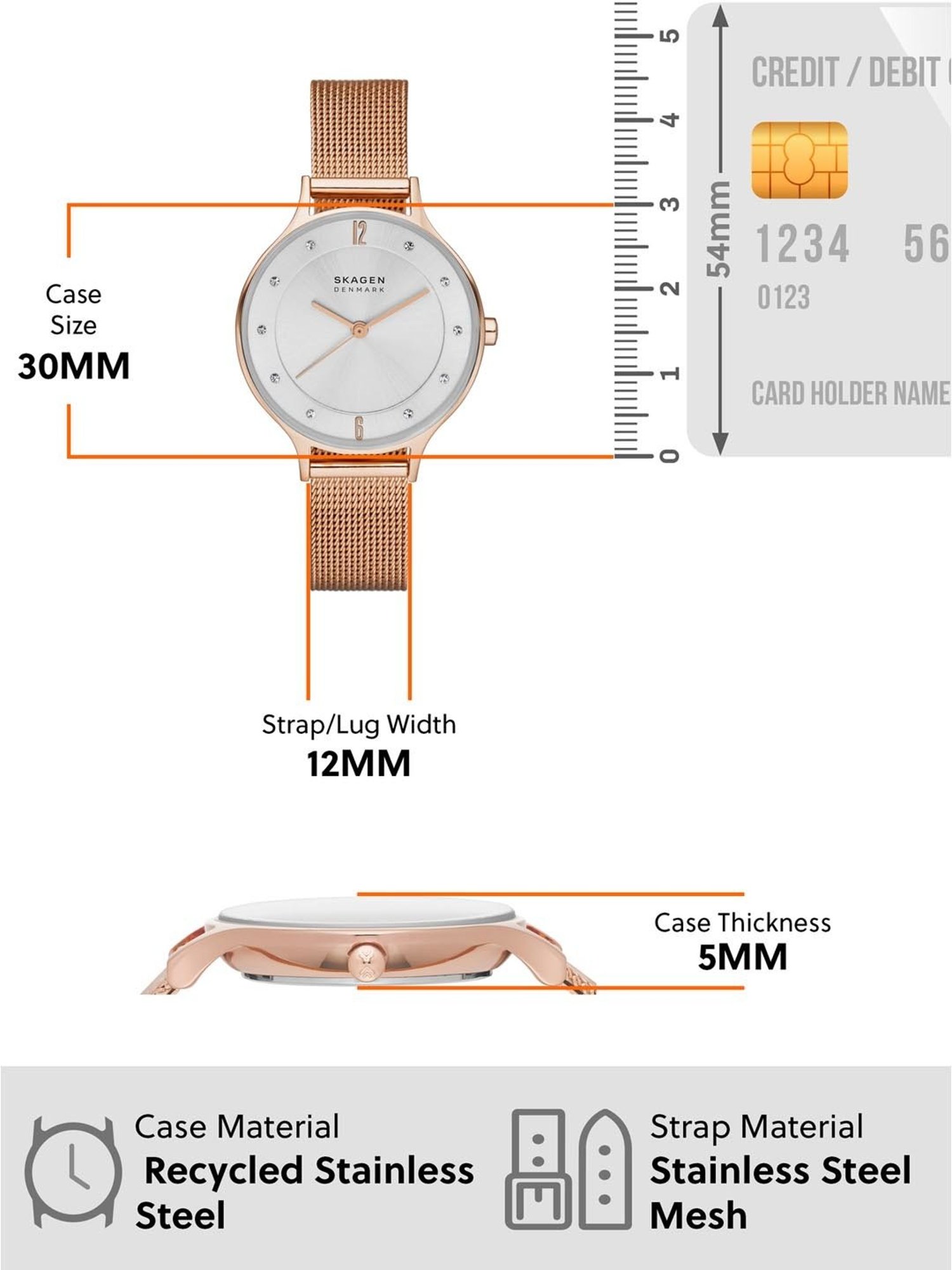 Skagen SKW2151 Anita Analog Watch for Women