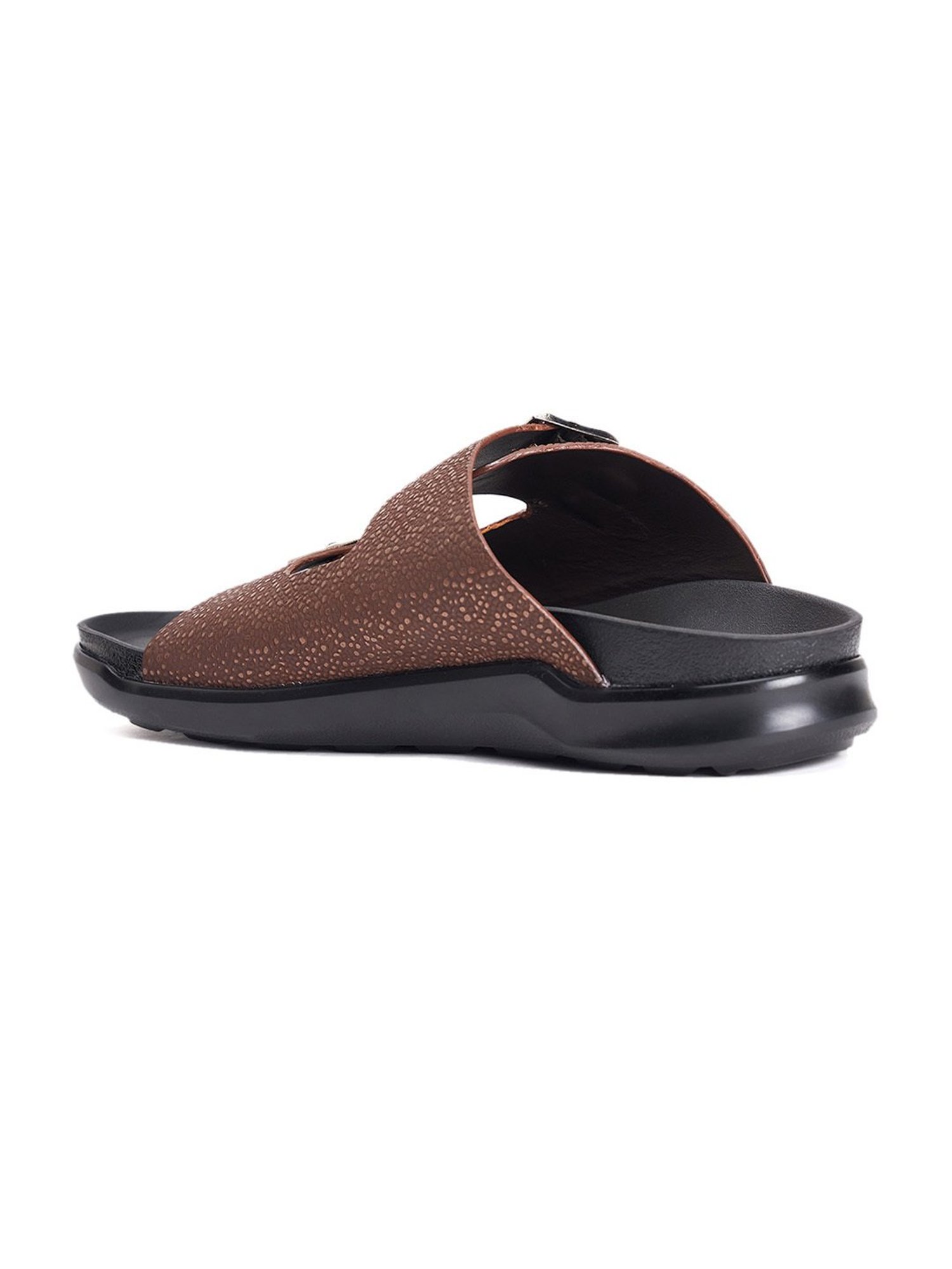 Hitz Men's Brown Casual Sandals