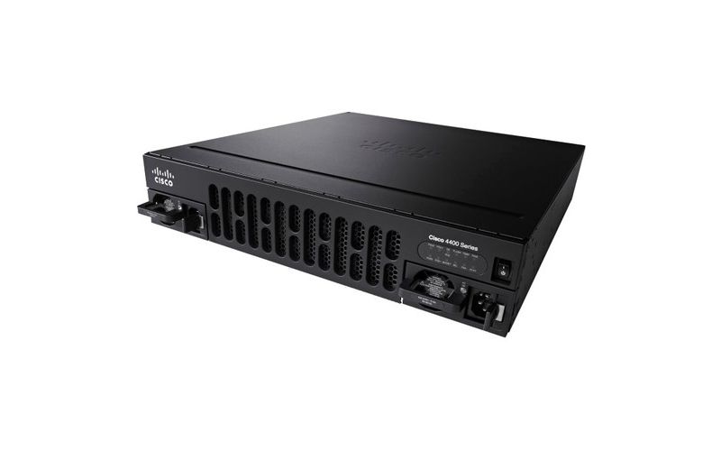 Cisco 4451-X Router - 4 Ports - PoE Ports - Management Port - 10 Slots - Gigabit Ethernet - 2U - Wall Mountable, Rack-mountable