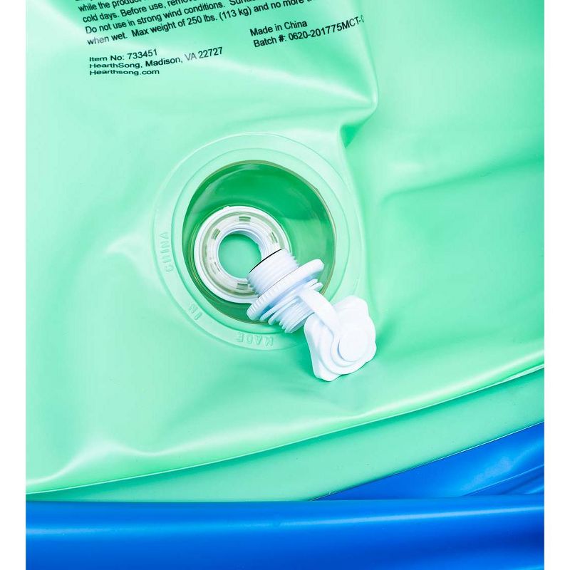 Costway Inflatable Water Slide Crab Dual Slide Bounce House Splash Pool W/ 950W Blower