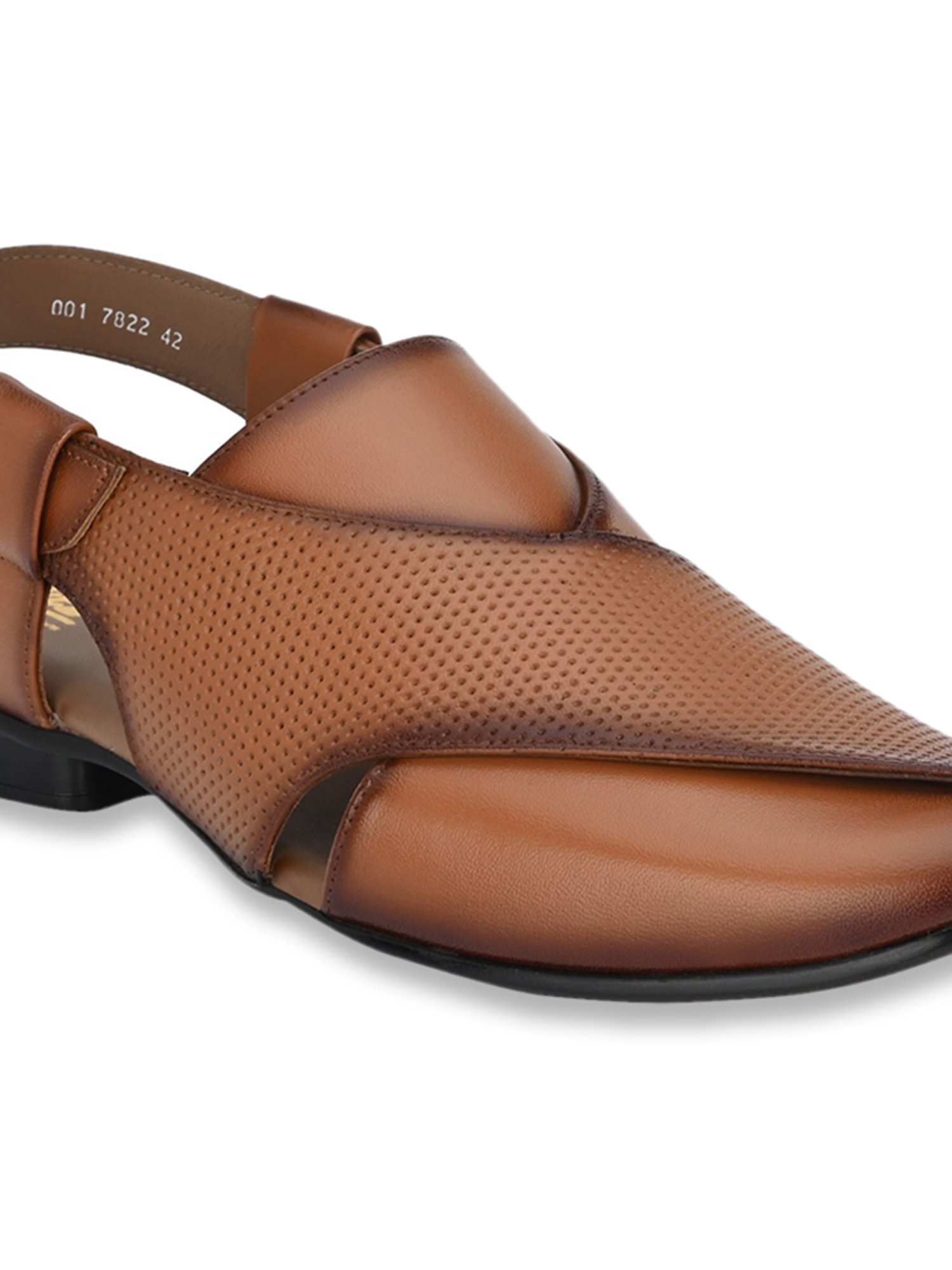 Hitz Men's Tan Fisherman Sandals