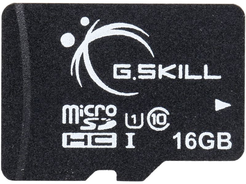 G.Skill 64GB microSDXC UHS-I/U1 Class 10 Memory Card with Adapter (FF-TSDXC64GA-U1)