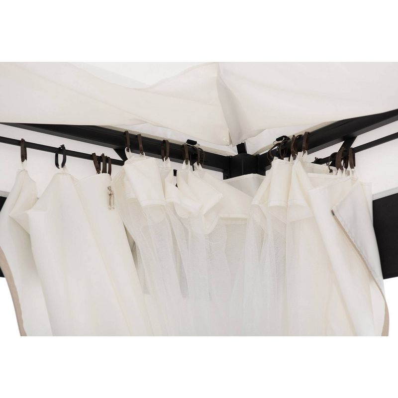 Kupperswick 10' X 10' Steel Frame Backyard Vented Gazebo - Sunjoy