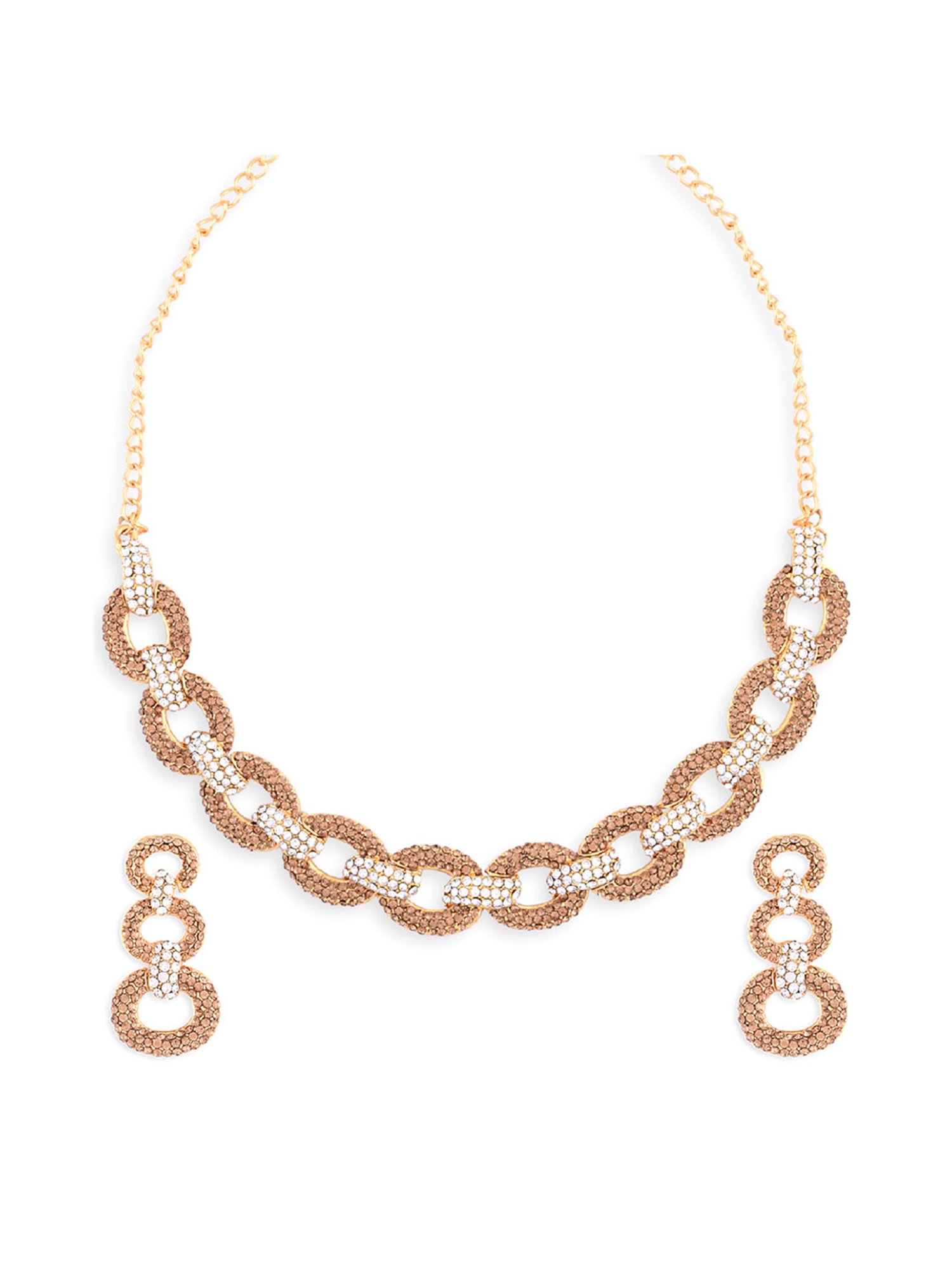 Fida Luxurious Golden Jewellery Set