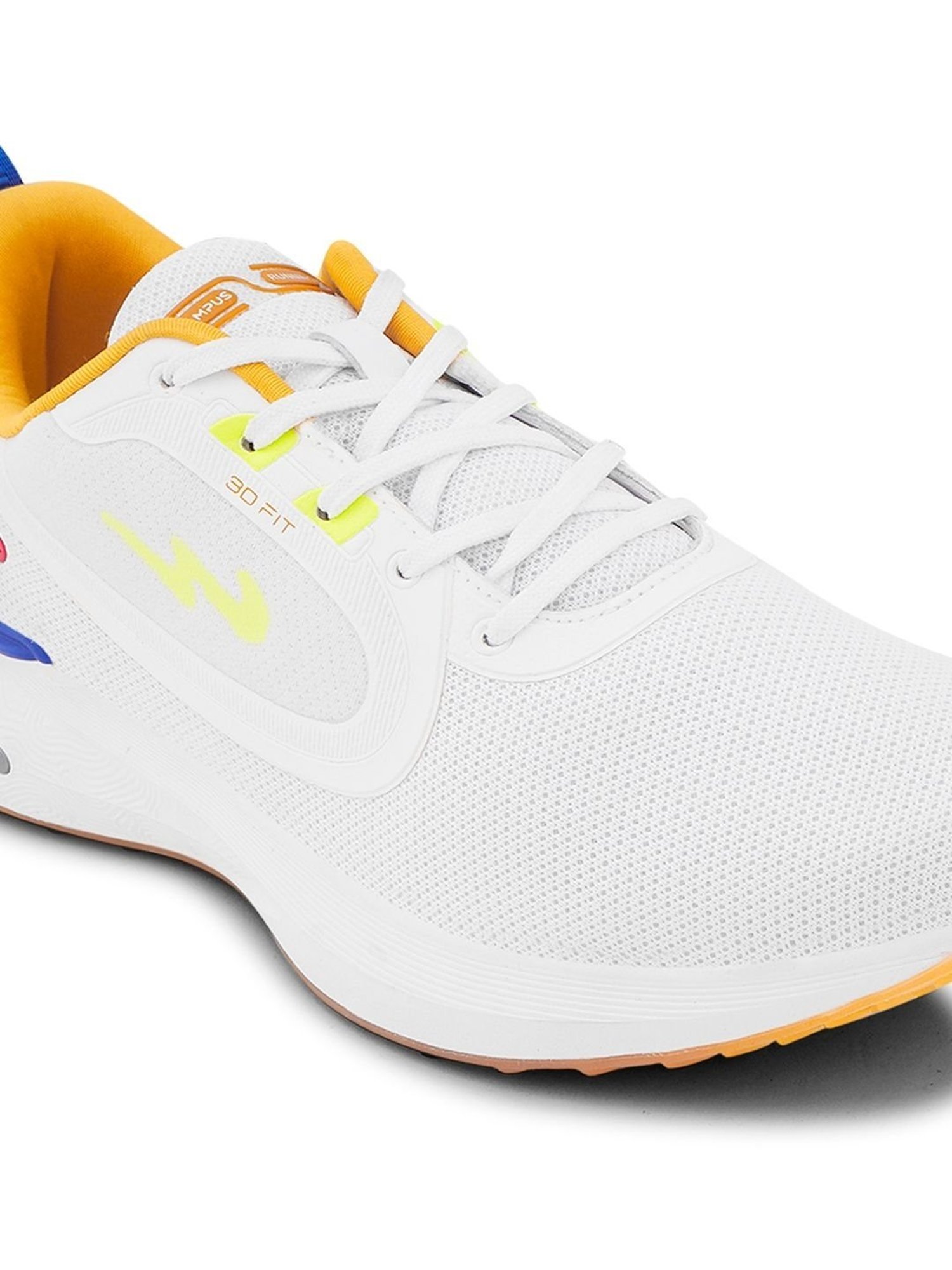 Campus Men's White Running Shoes
