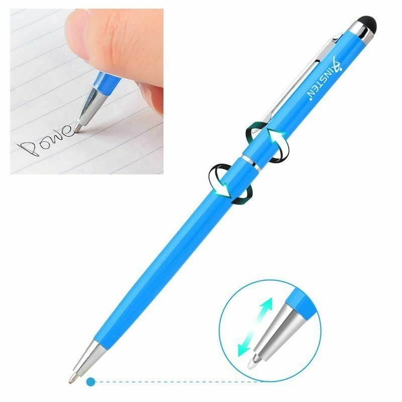 10X 2-in-1 Touch Screen Stylus + Ballpoint Pen For iPhone 11/X/XS Max/XR