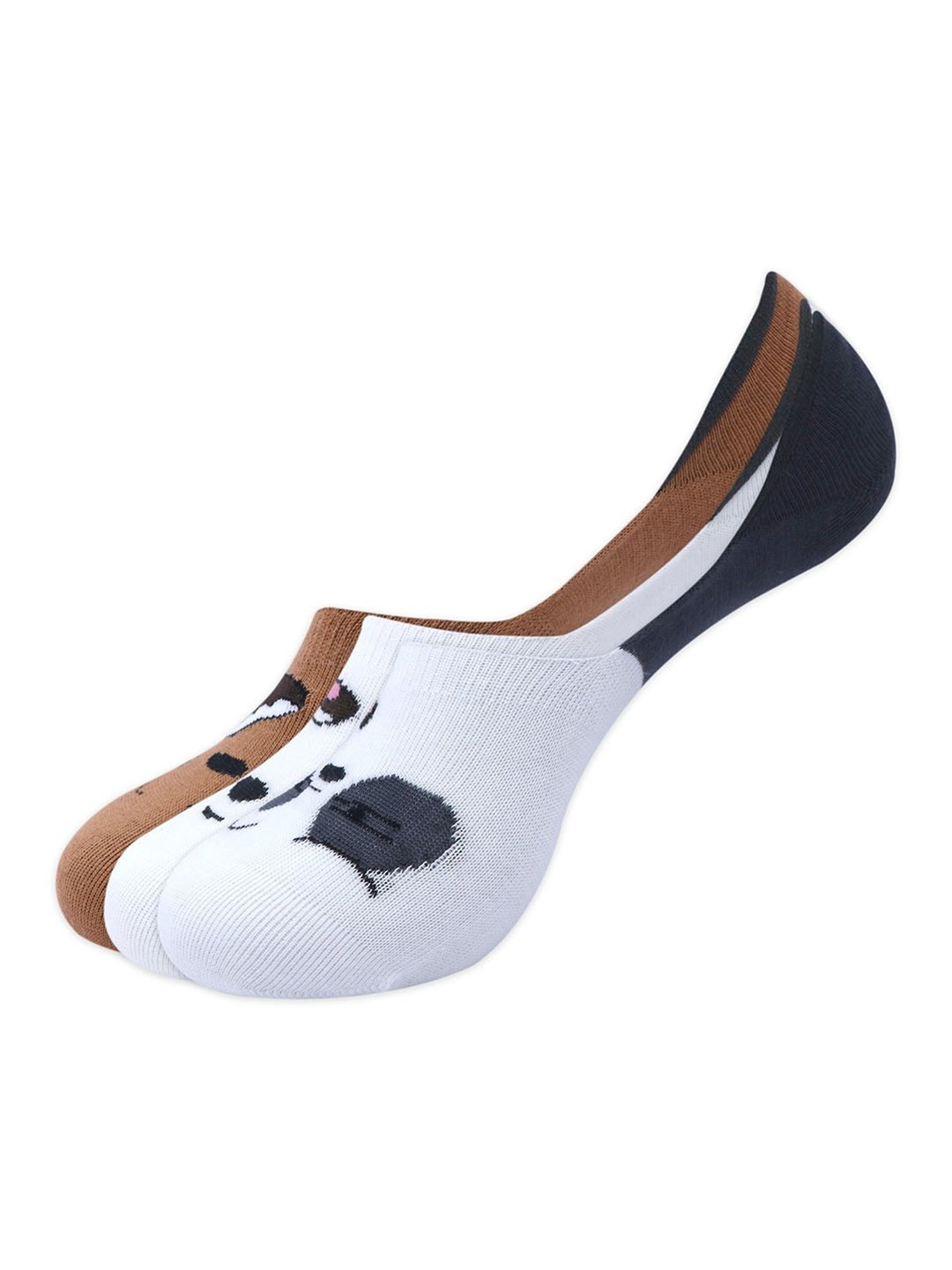 BALENZIA Multicolor Printed Socks (Pack Of 3)