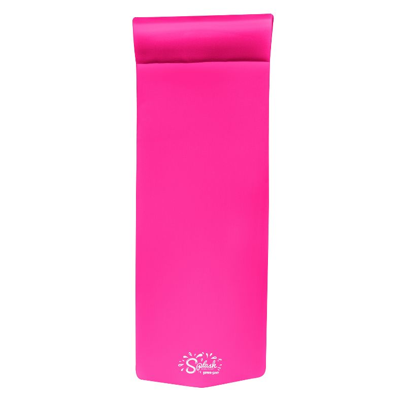 TRC Splash 70 Inch Foam Raft Lounger Pool Lake Float, Flamingo Pink (6 Pack)