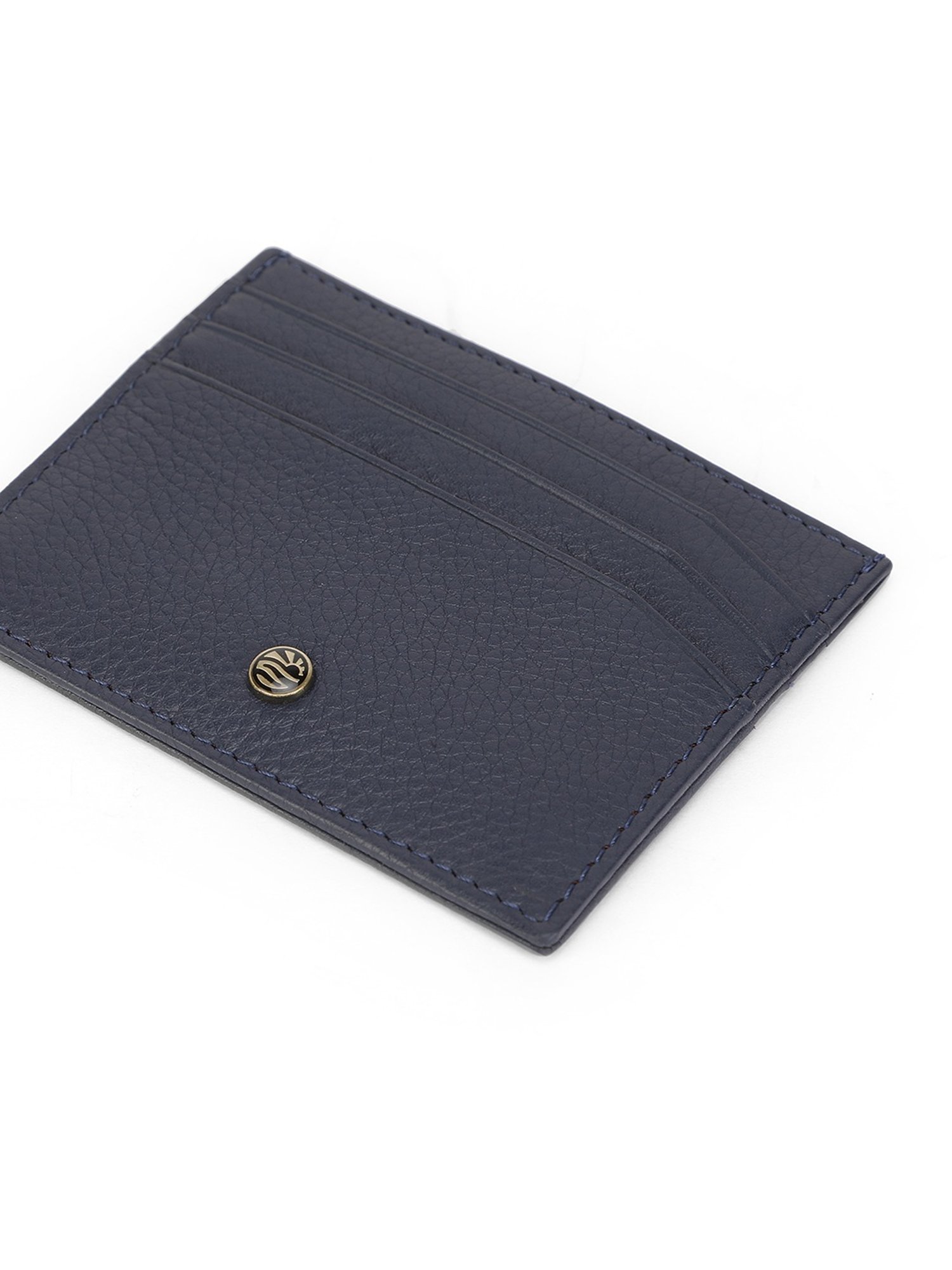 PERQUISITE CENTURION Navy Solid Card Holder