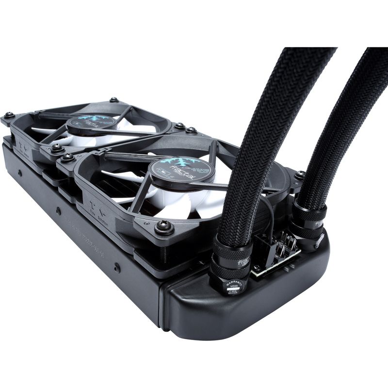 Fractal Design Celsius S36 Cooling Fan/Radiator/Pump - 3 x 120 mm - 87.6 CFM - 32.2 dB(A) Noise - Liquid Cooler Cooler - LLS Bearing