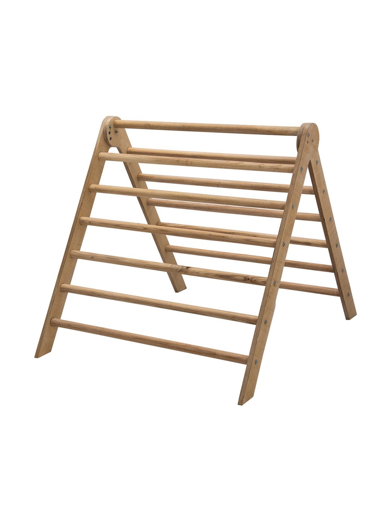 Kiddery White Montessori Inspired Triangle Pikler (Age 6 month)