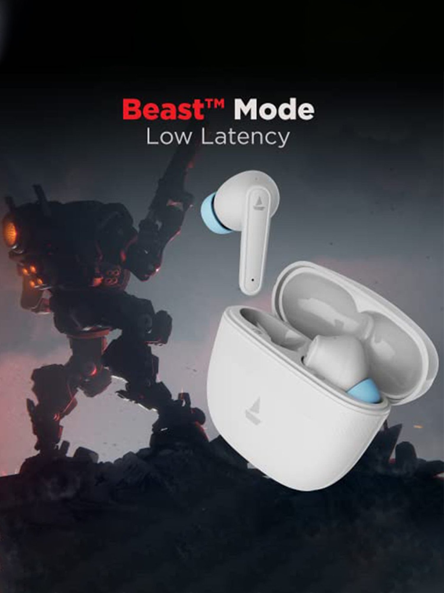 Boat Airdopes 113 TWS Earbuds with 24H Playtime (Pearl White)