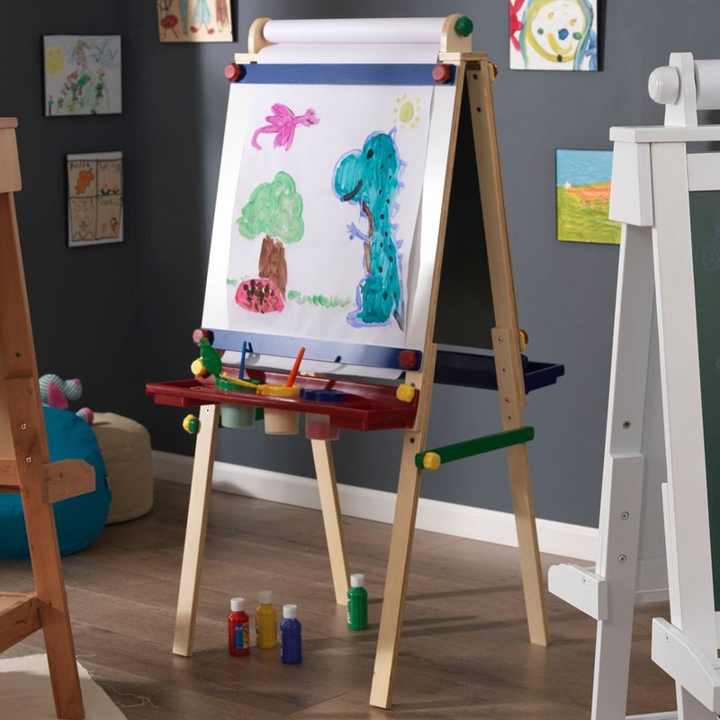 KidKraft Artist Easel with Paper Roll