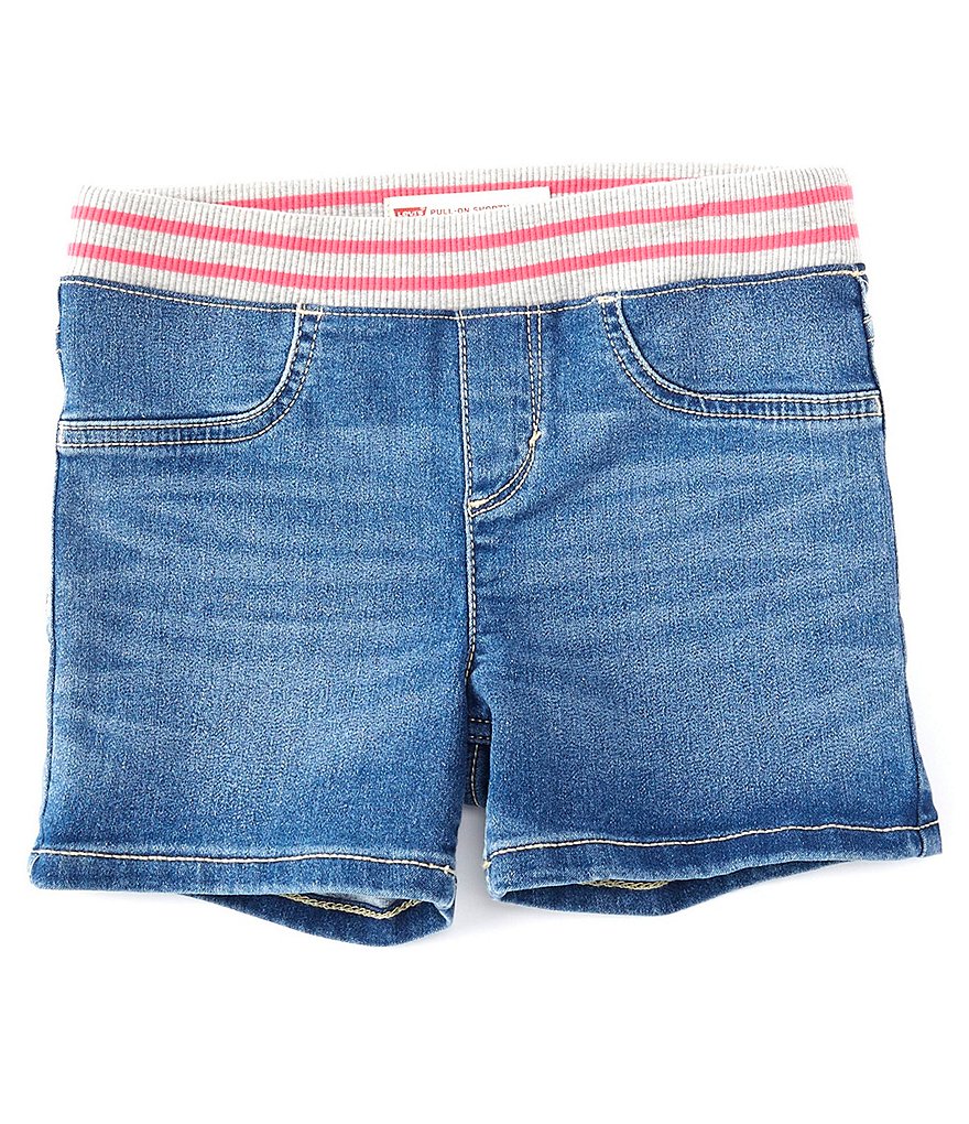 Angie Big Girls 7-14 Smocked Tie-Dye Shorts