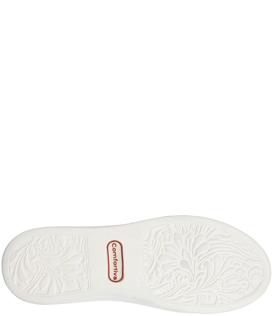 Comfortiva Trista Knit Mesh Lace Up Sneakers